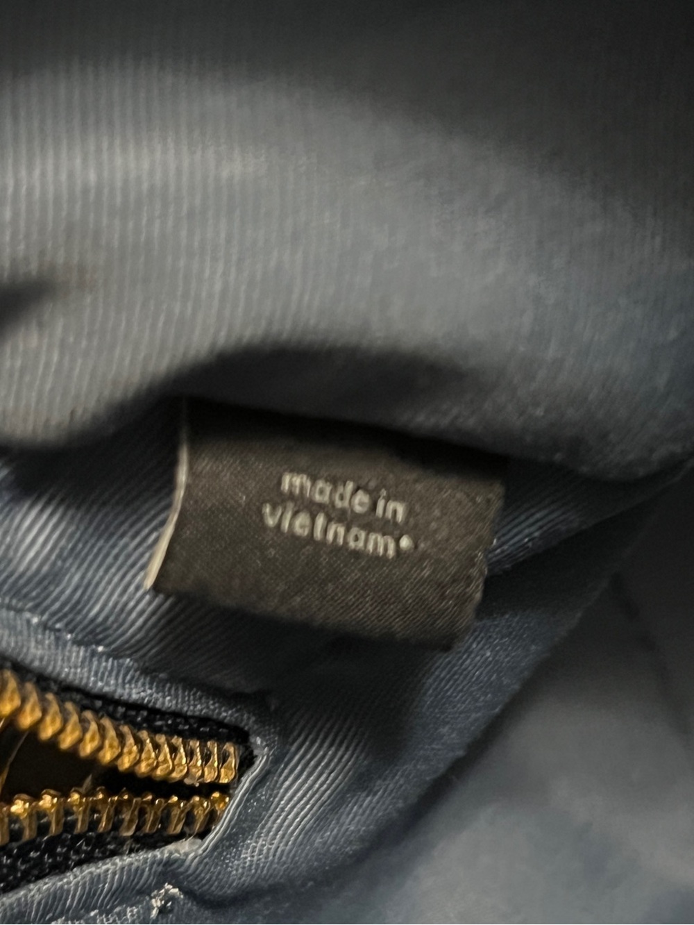 Coach Mini Rowan in Dark Denim with Cherry Charm - Picture 9 of 14